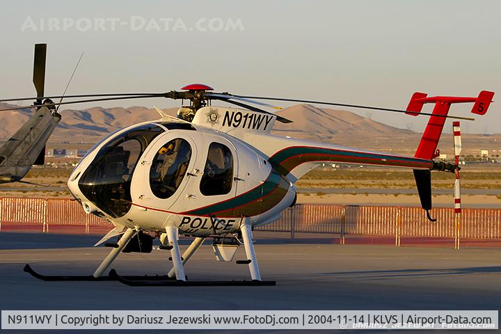 N911WY, 2000 MD Helicopters 369FF C/N 0144FF, Mcdonnell Douglas MD 369FF  C/N 0144FF, N911WY