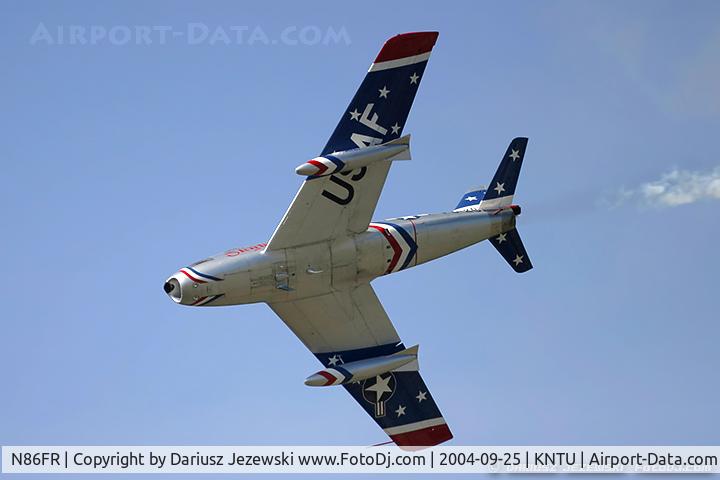 N86FR, 1952 North American F-86F Sabre C/N 191-655, North American F-86F Sabre  C/N 52-4959, NX86FR