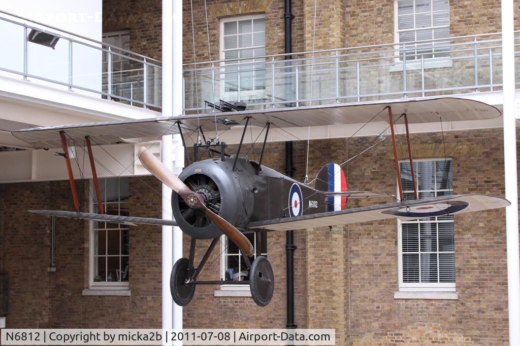 N6812, Sopwith Camel 2F1 C/N Not found N6812, Preserved