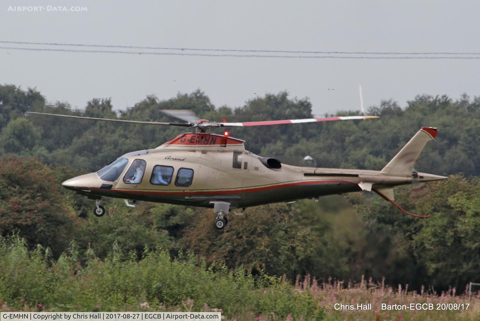 G-EMHN, 2010 Agusta A109S Grand C/N 22154, at Barton