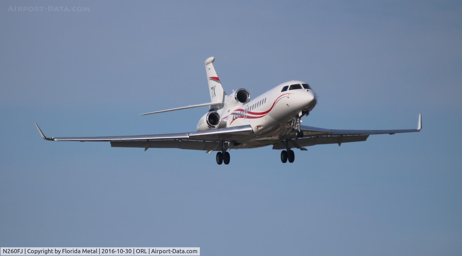 N260FJ, 2015 Dassault Falcon 7X C/N 260, Falcon 7X