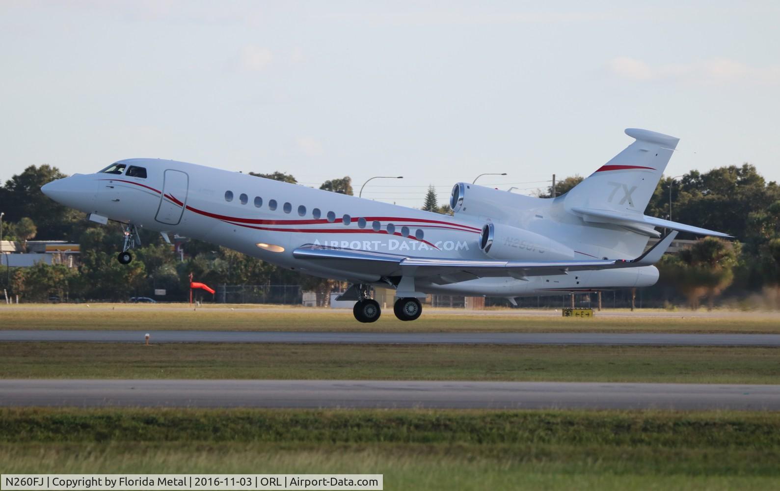 N260FJ, 2015 Dassault Falcon 7X C/N 260, Falcon 7X
