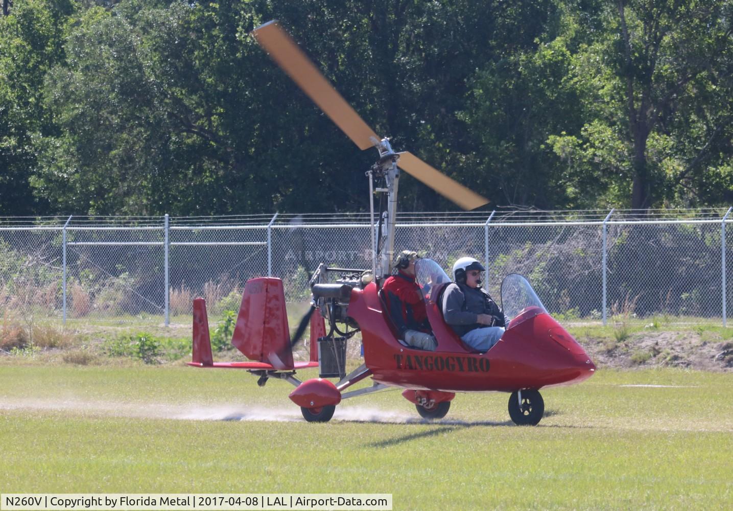 N260V, 2016 Paul Vagner TangoGyro C/N 000003, TangoGyro