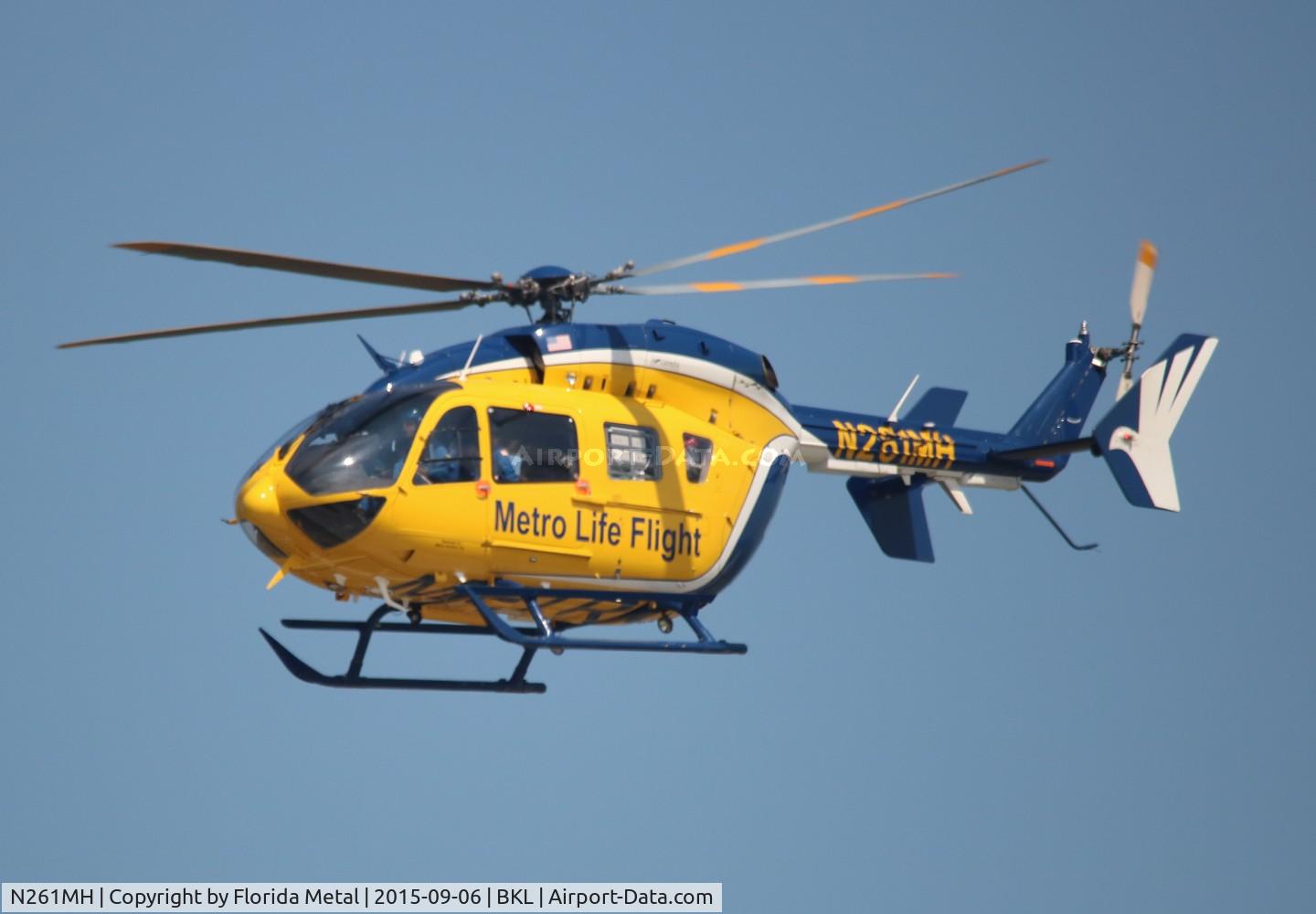 N261MH, Eurocopter-Kawasaki EC-145 (BK-117C-2) C/N 9250, Metro Life Flight