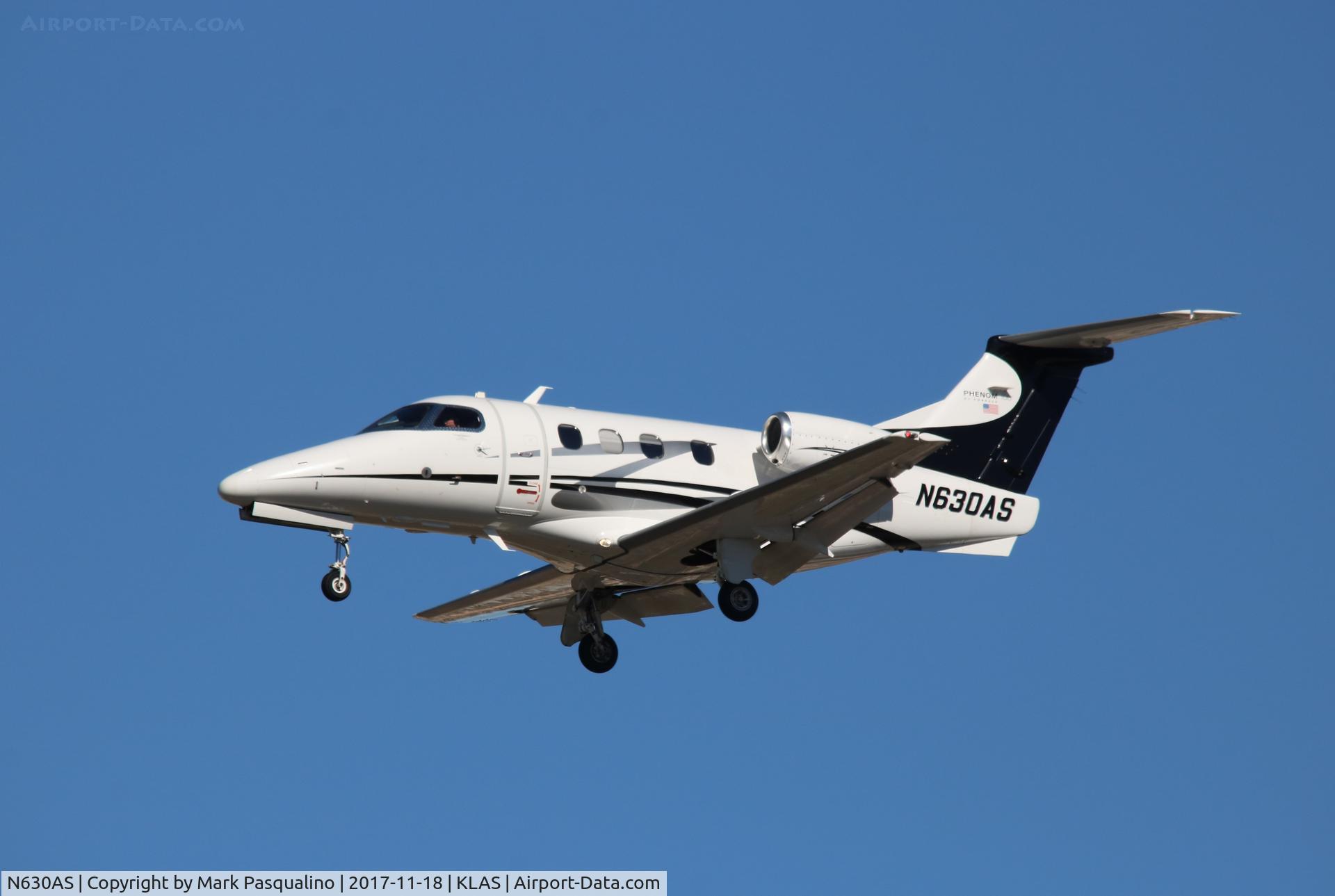 N630AS, 2011 Embraer EMB-500 Phenom 100 C/N 50000228, Embraer EMB-500
