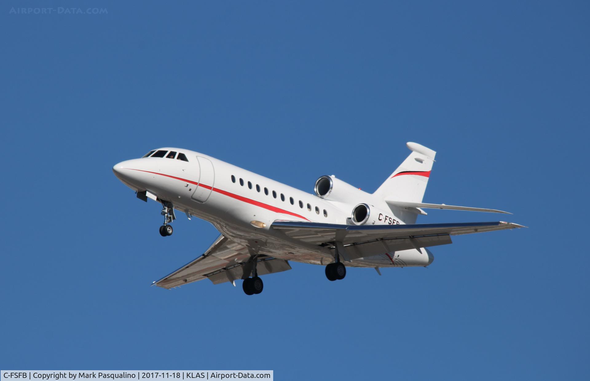 C-FSFB, 2000 Dassault Falcon 900EX C/N 68, Falcon 900EX