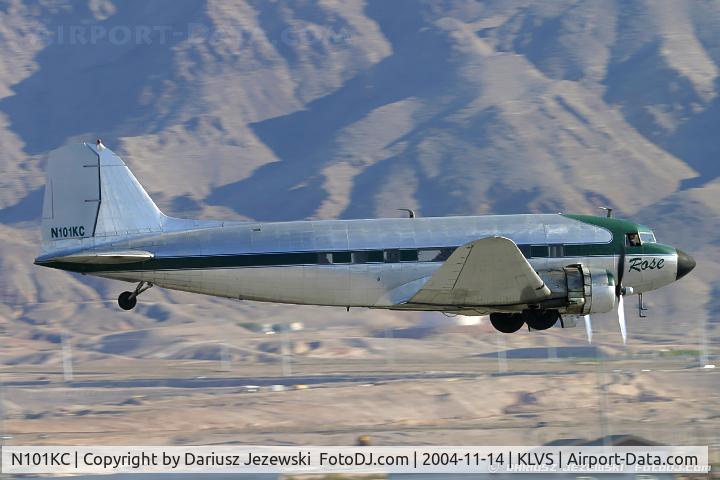 N101KC, 1943 Douglas DC-3C C/N 11639, Douglas DC-3C 
