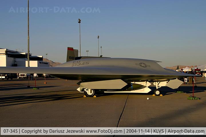 07-345, Boeing X-45C C/N Not found, Boeing X-45C mock up