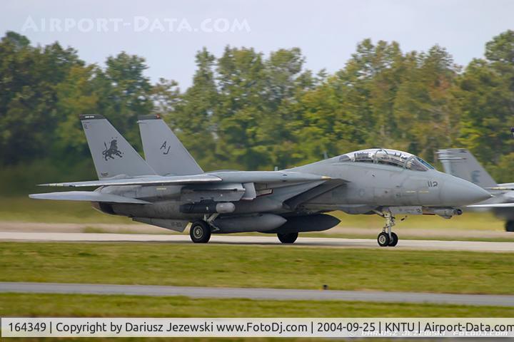 164349, 1992 Grumman F-14D Tomcat C/N 624/D-29, F-14D Tomcat 164349 AJ-112 from VF-213 