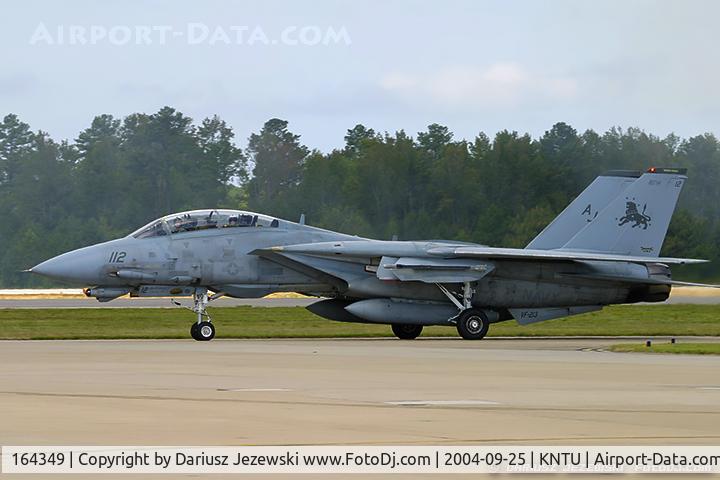 164349, 1992 Grumman F-14D Tomcat C/N 624/D-29, F-14D Tomcat 164349 AJ-112 from VF-213 