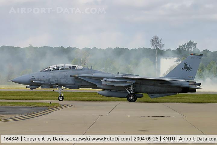 164349, 1992 Grumman F-14D Tomcat C/N 624/D-29, F-14D Tomcat 164349 AJ-112 from VF-213 