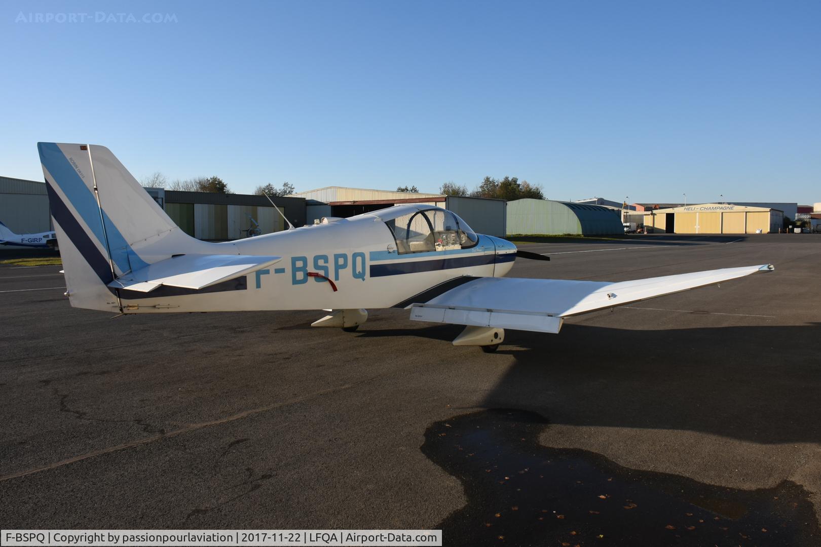 F-BSPQ, Robin DR-315 Petit Prince C/N 621, just waiting to fly