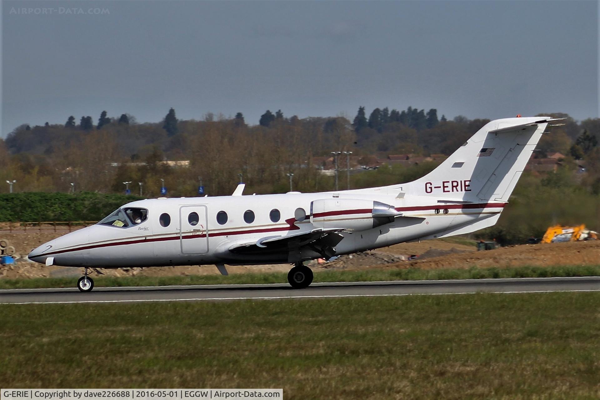 G-ERIE, 1996 Raytheon Beechjet 400A C/N RK-120, G ERIE at London Luton