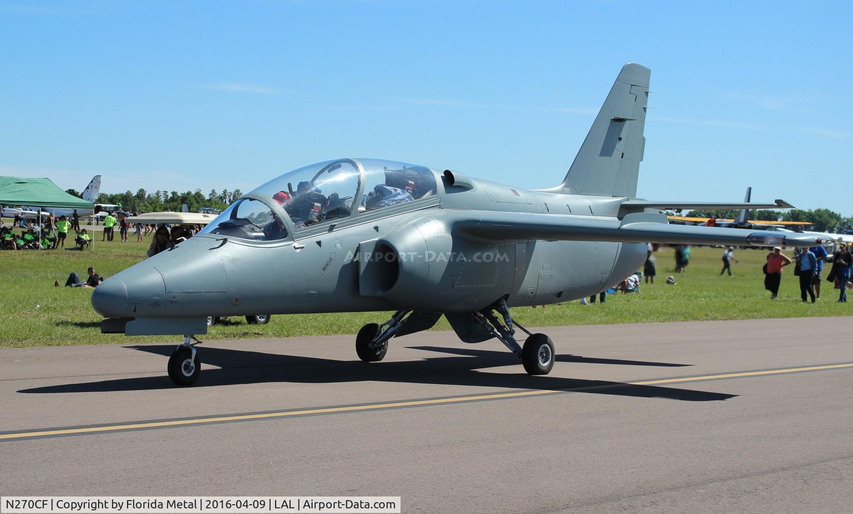 N270CF, 1985 SIAI-Marchetti S-211 C/N 009/02-006, S.211