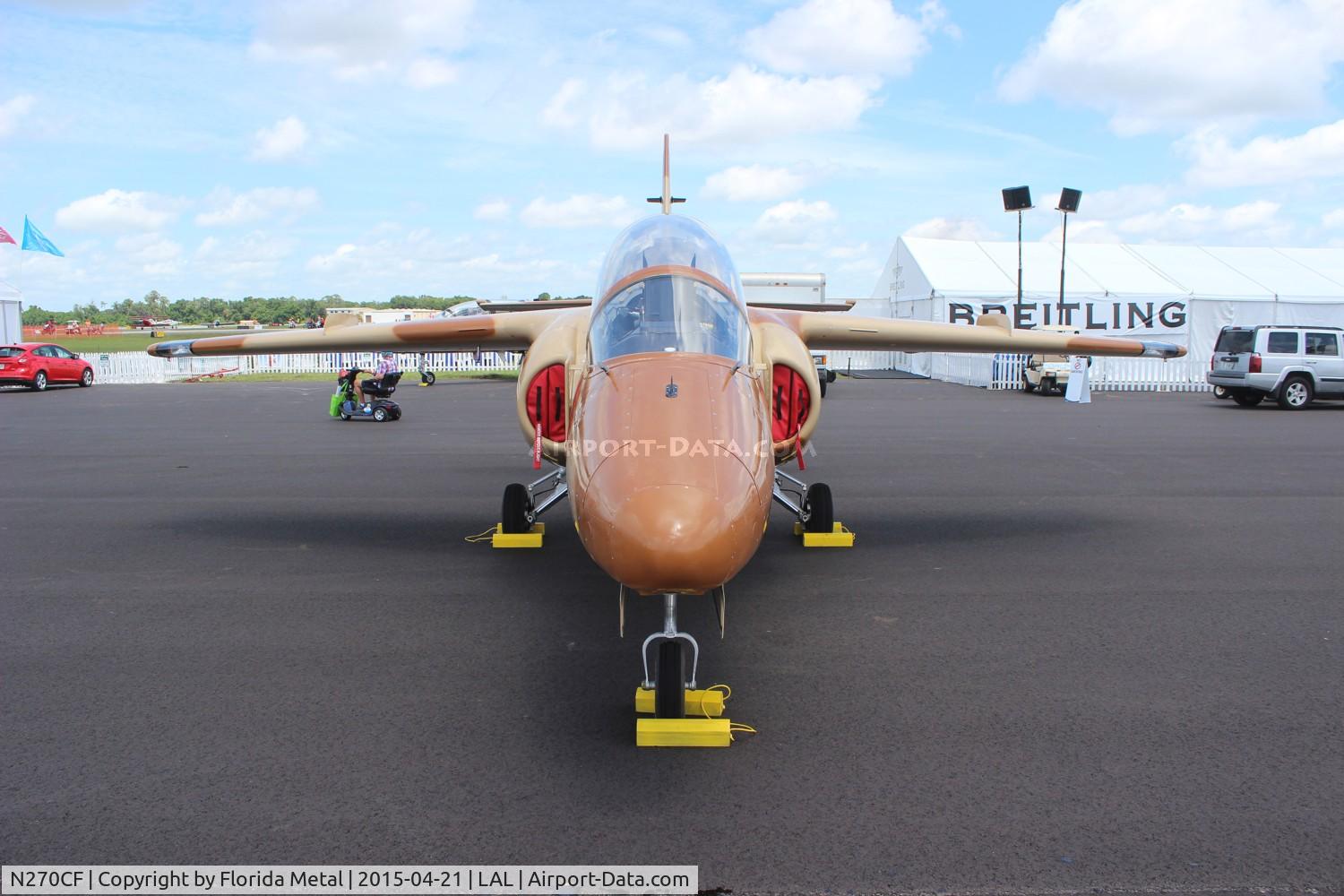 N270CF, 1985 SIAI-Marchetti S-211 C/N 009/02-006, S.211