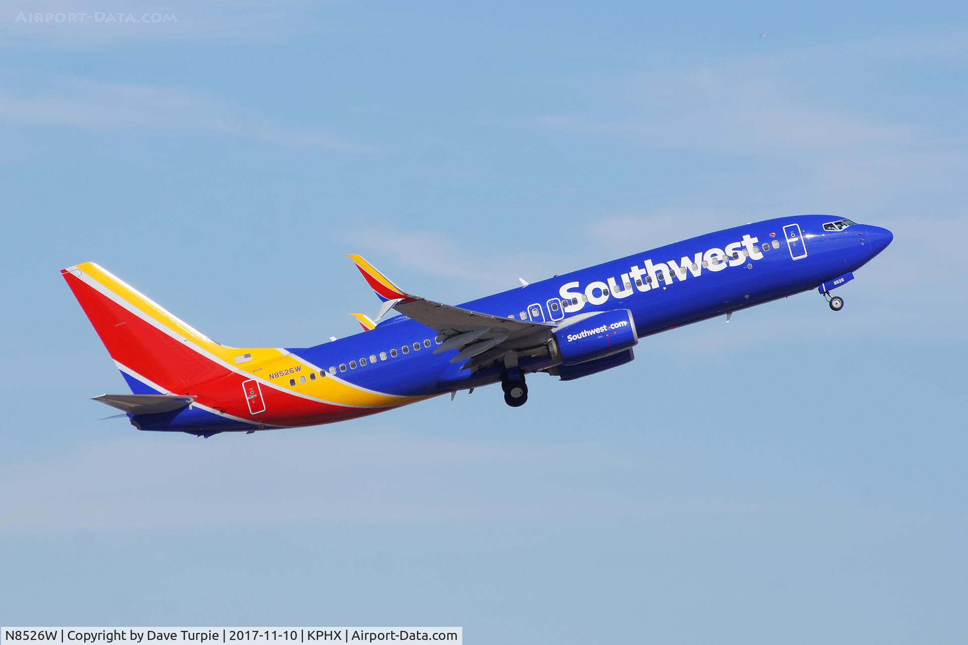 N8526W, 2017 Boeing 737-8H4 C/N 36972, No comments.