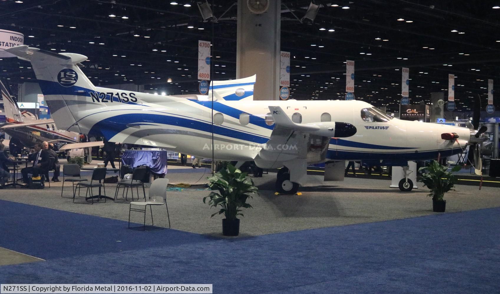 N271SS, 2000 Pilatus PC-12/45 C/N 306, PC-12 at NBAA Orlando