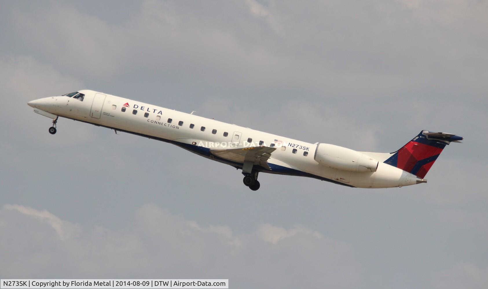N273SK, 2000 Embraer EMB-145LR C/N 145331, Delta Connection