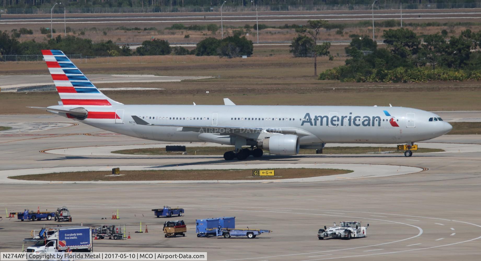 N274AY, 2000 Airbus A330-323X C/N 342, American