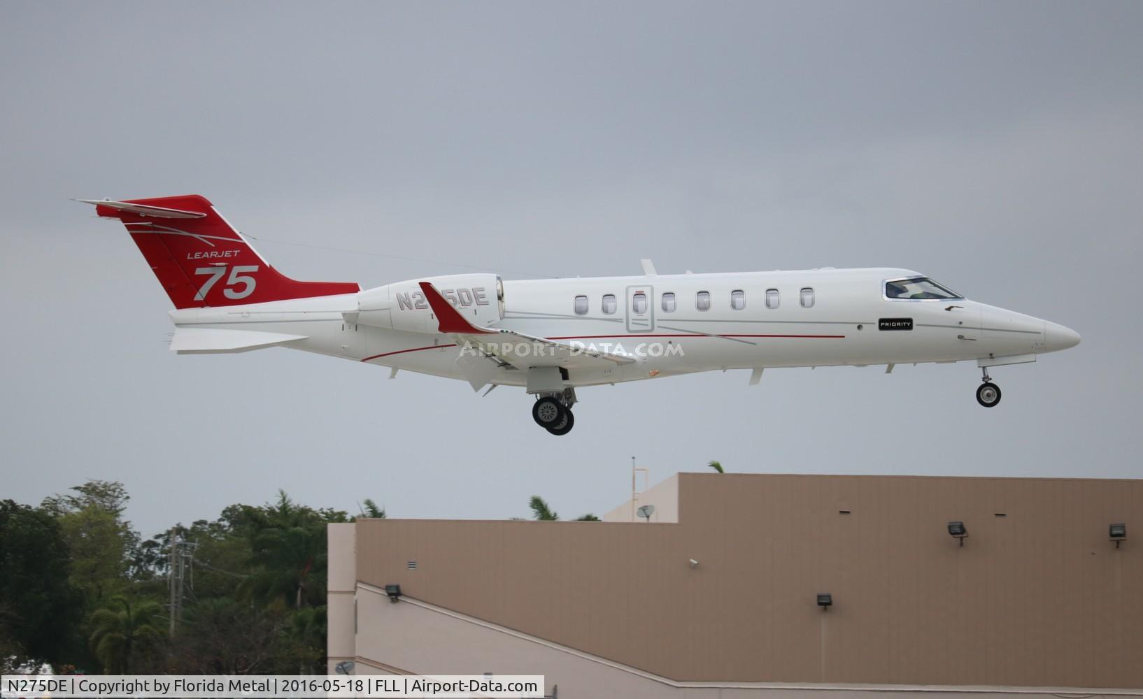 N275DE, 2014 Learjet 75 C/N 45-475, Lear 75