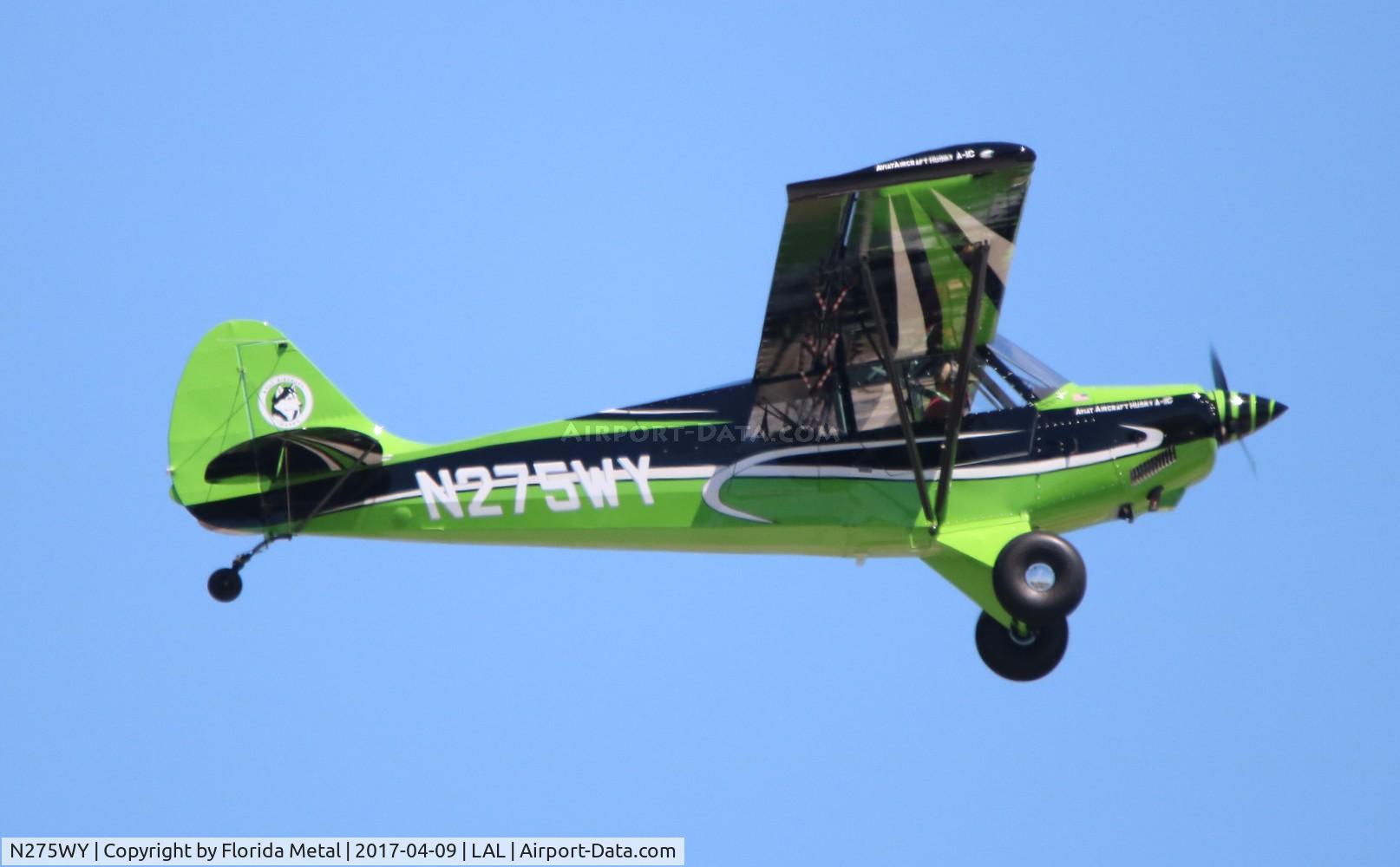 N275WY, 2017 Aviat A-1C-180 Husky C/N 3275, A-1C-180