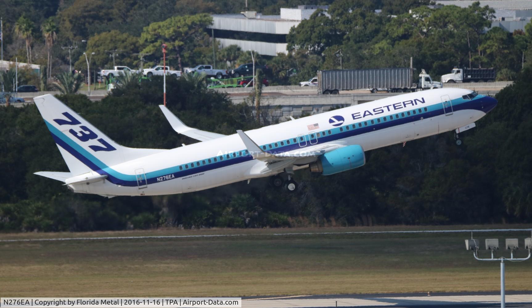 N276EA, 2006 Boeing 737-8AL C/N 35070, Eastern