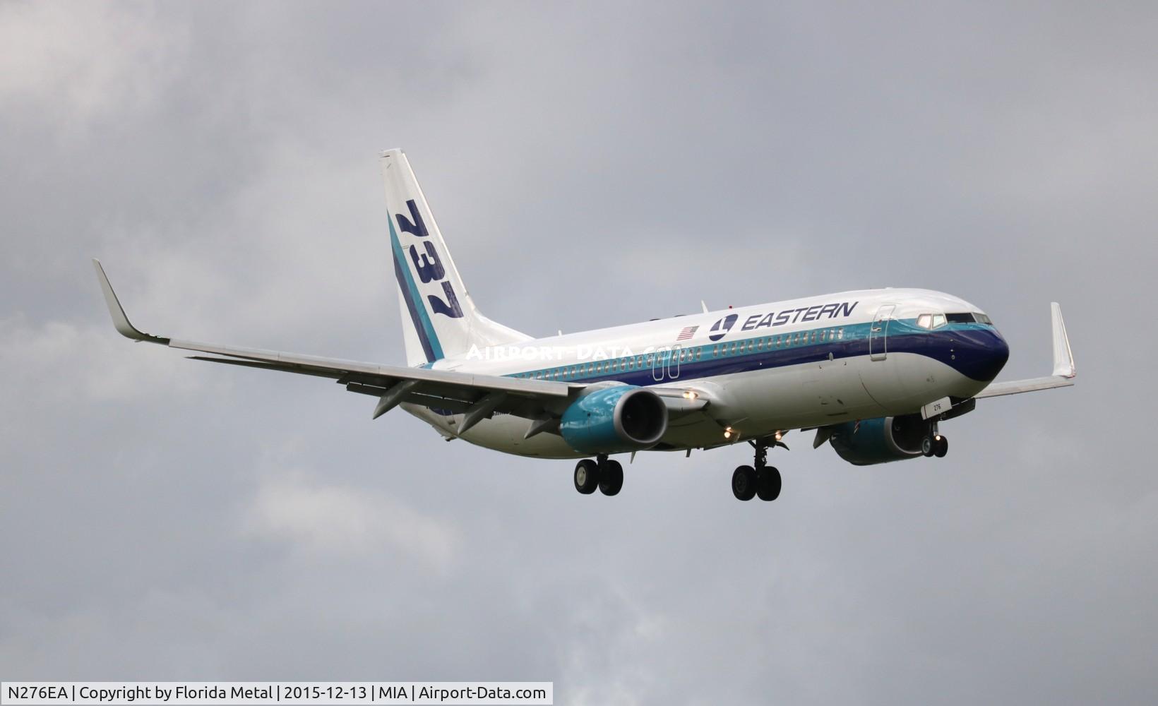 N276EA, 2006 Boeing 737-8AL C/N 35070, Eastern
