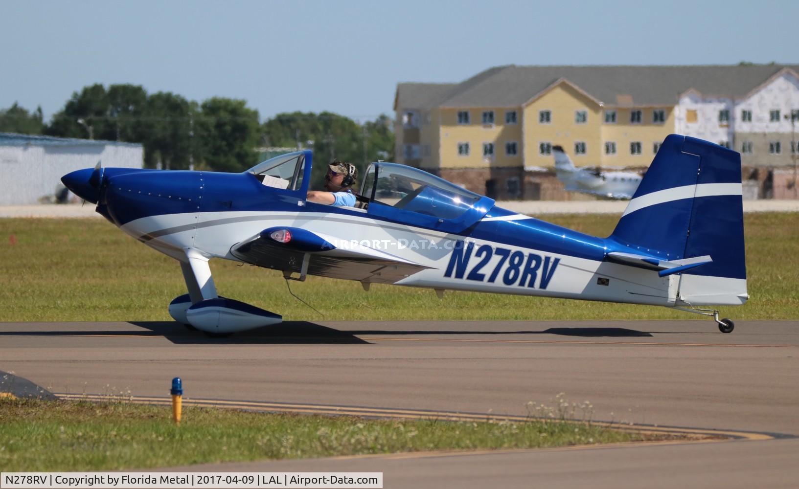 N278RV, 2012 Vans RV-7 C/N 71606, Vans RV-7