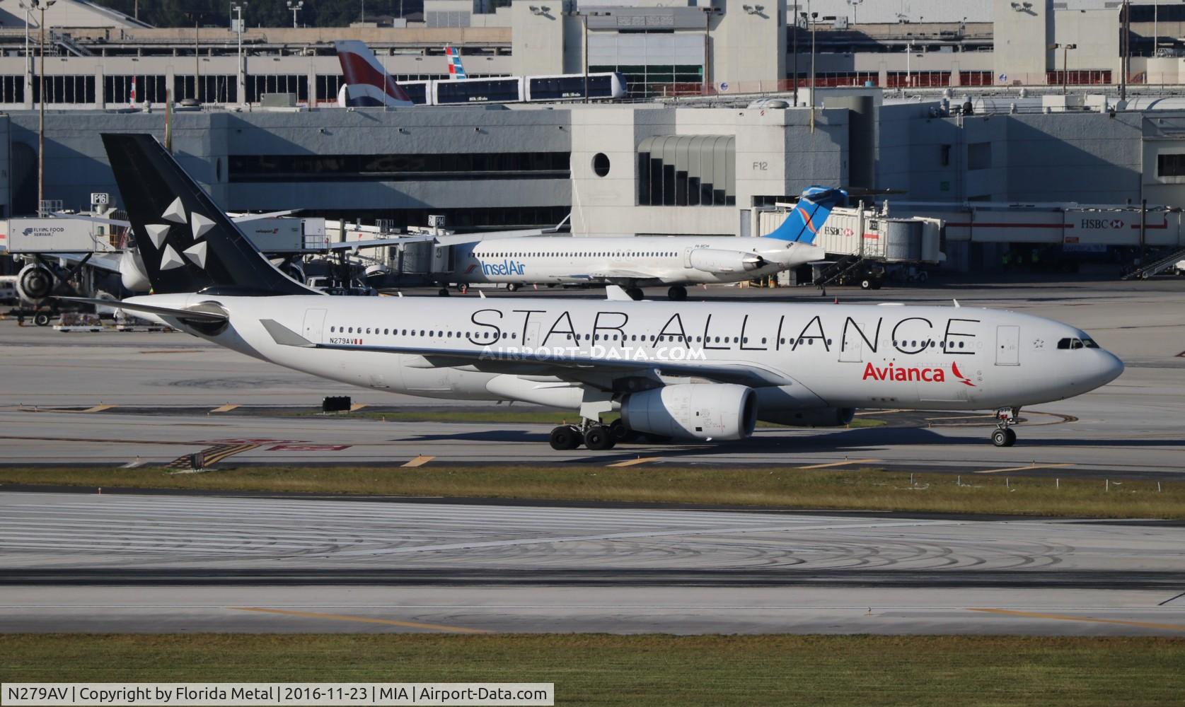 N279AV, 2011 Airbus A330-243 C/N 1279, Avianca