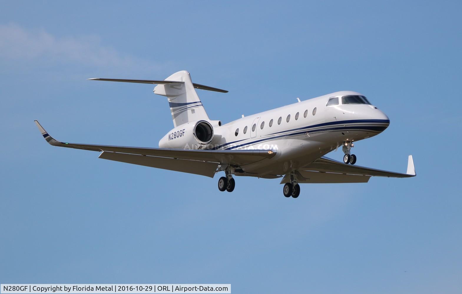 N280GF, 2016 Israel Aircraft Industries Gulfstream G280 C/N 2098, Gulfstream 280
