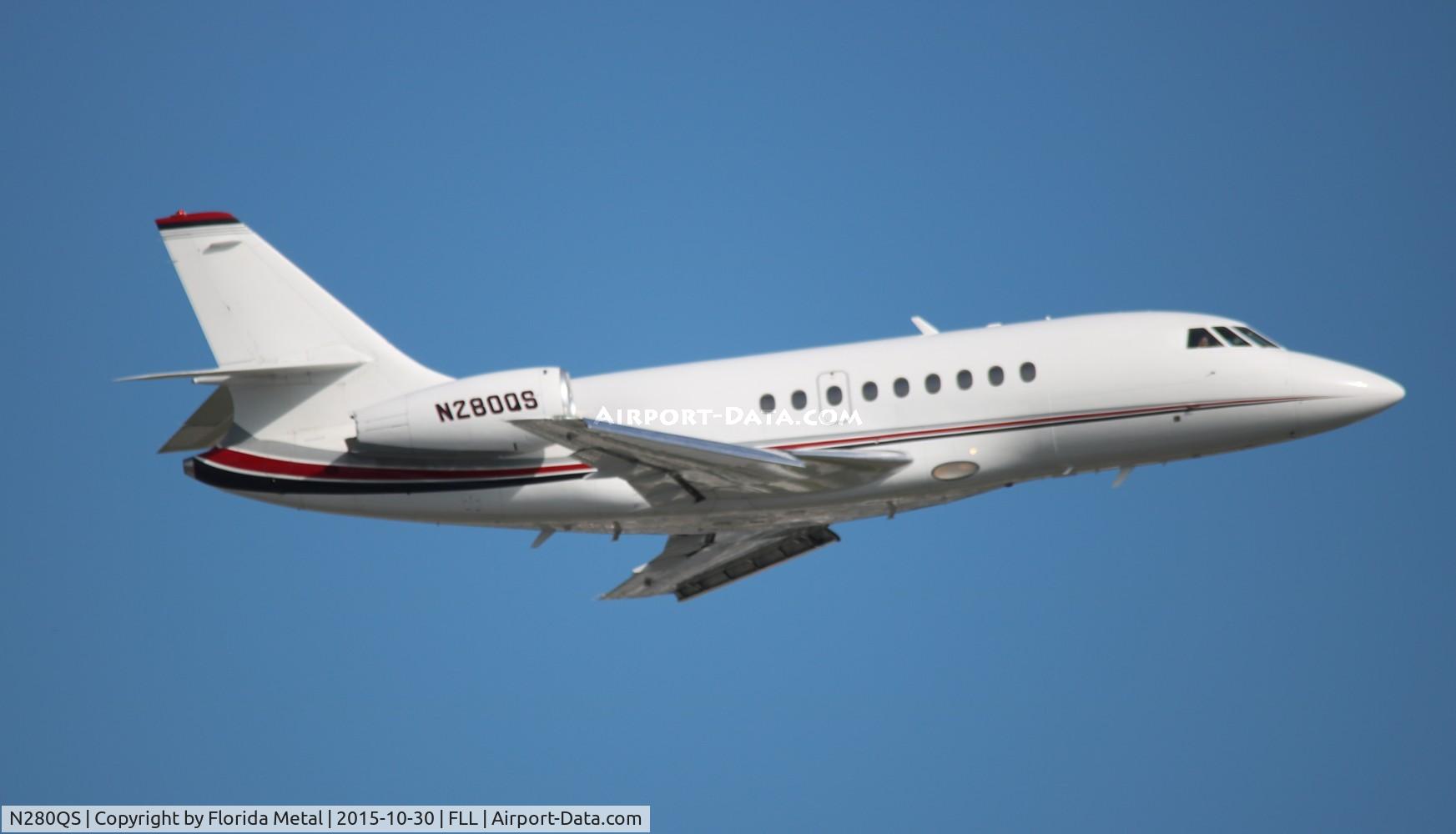 N280QS, 2002 Dassault Falcon 2000 C/N 181, Net Jets