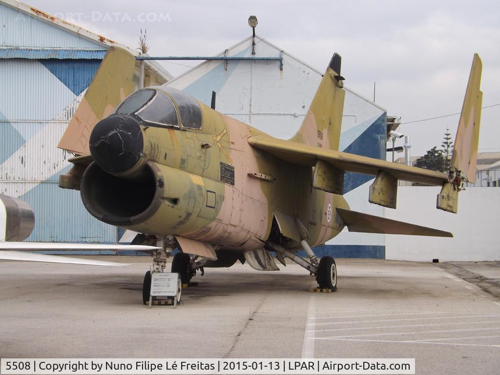5508, LTV A-7P Corsair II C/N A-128, Static display.