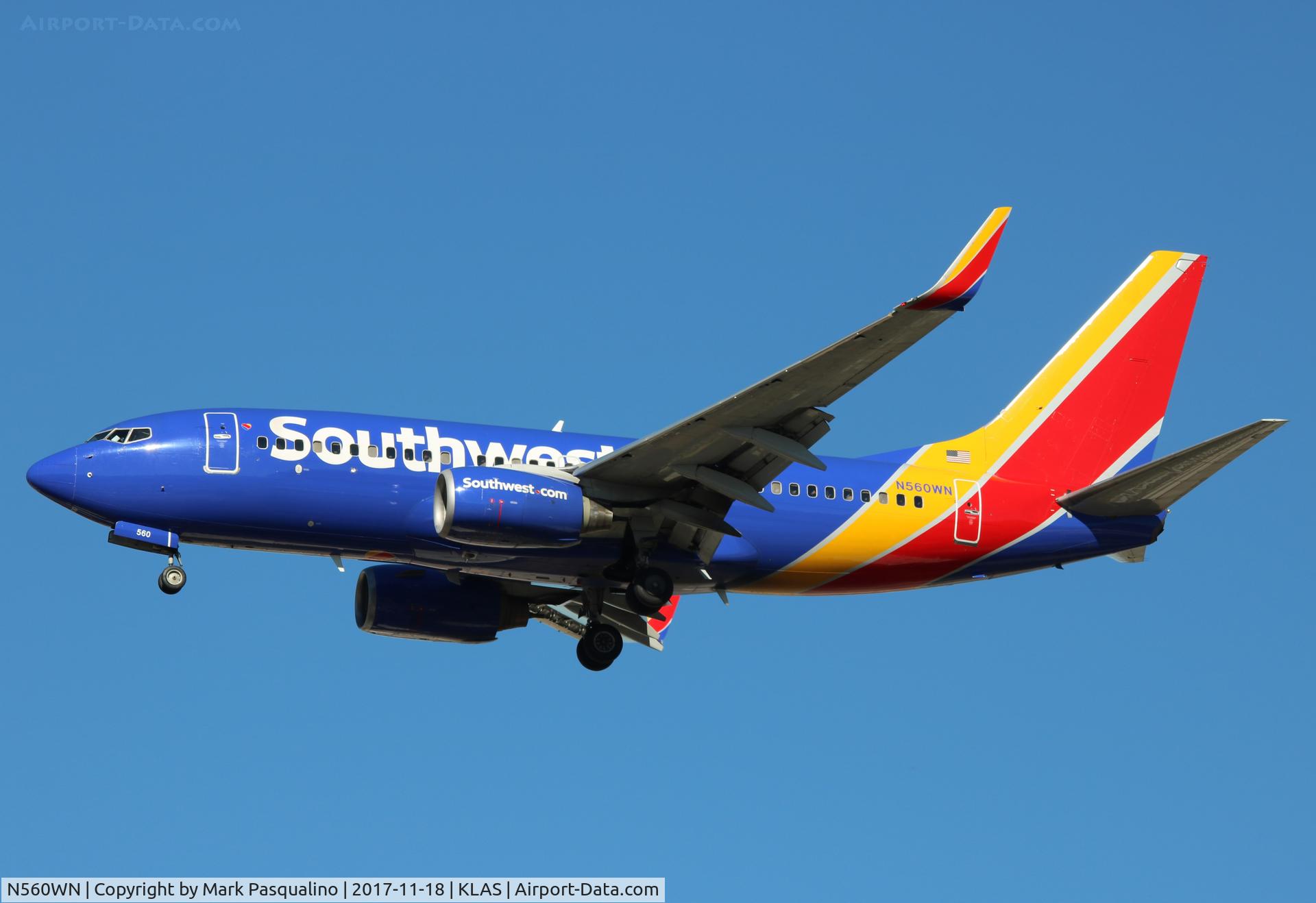 N560WN, 2000 Boeing 737-790 C/N 30542, Boeing 737-700