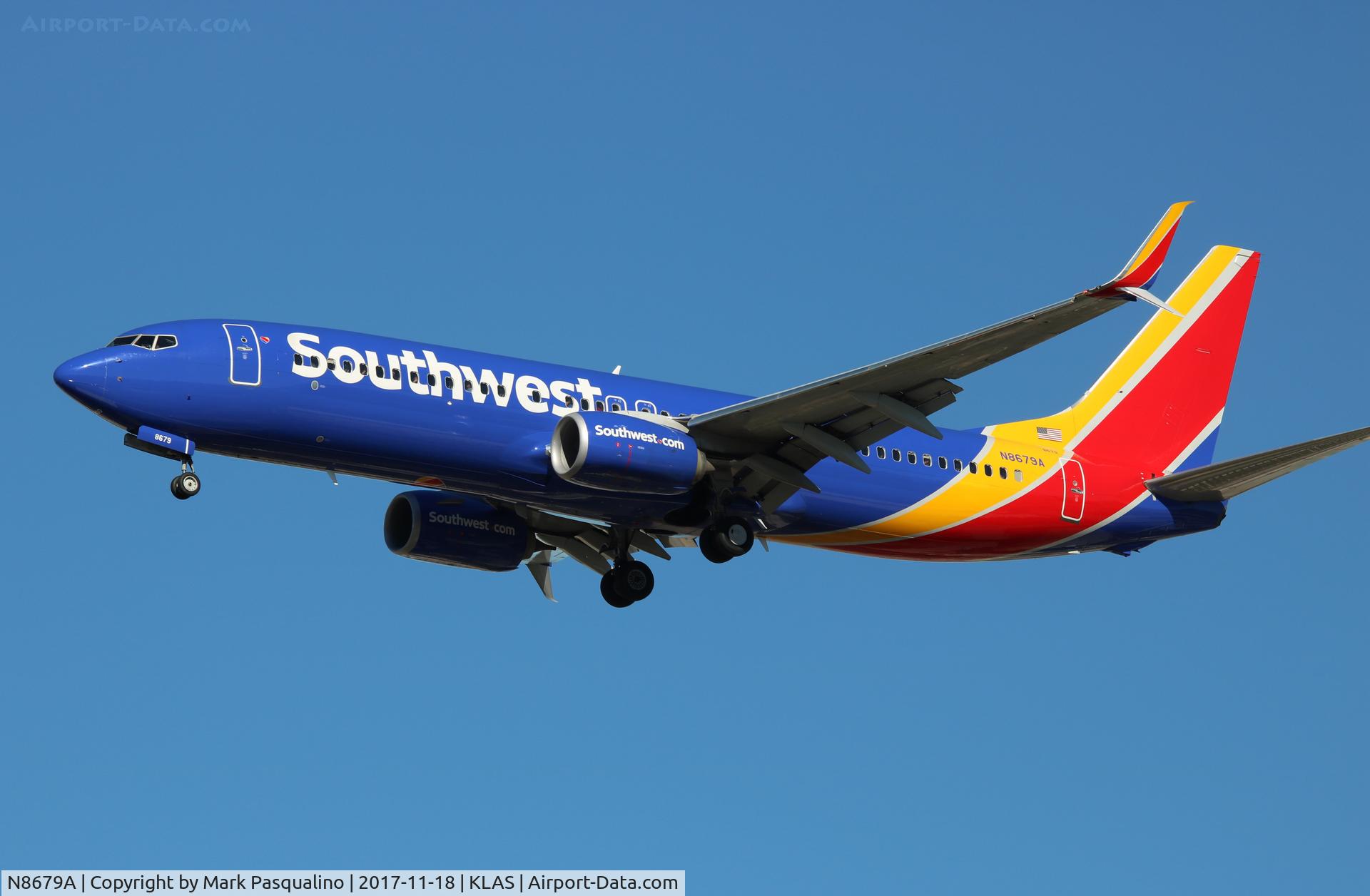 N8679A, 2016 Boeing 737-8H4 C/N 36932, Boeing 737-800
