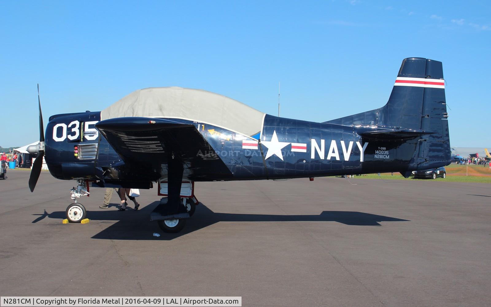 N281CM, 1955 North American T-28B Trojan C/N 219-34, T-28B