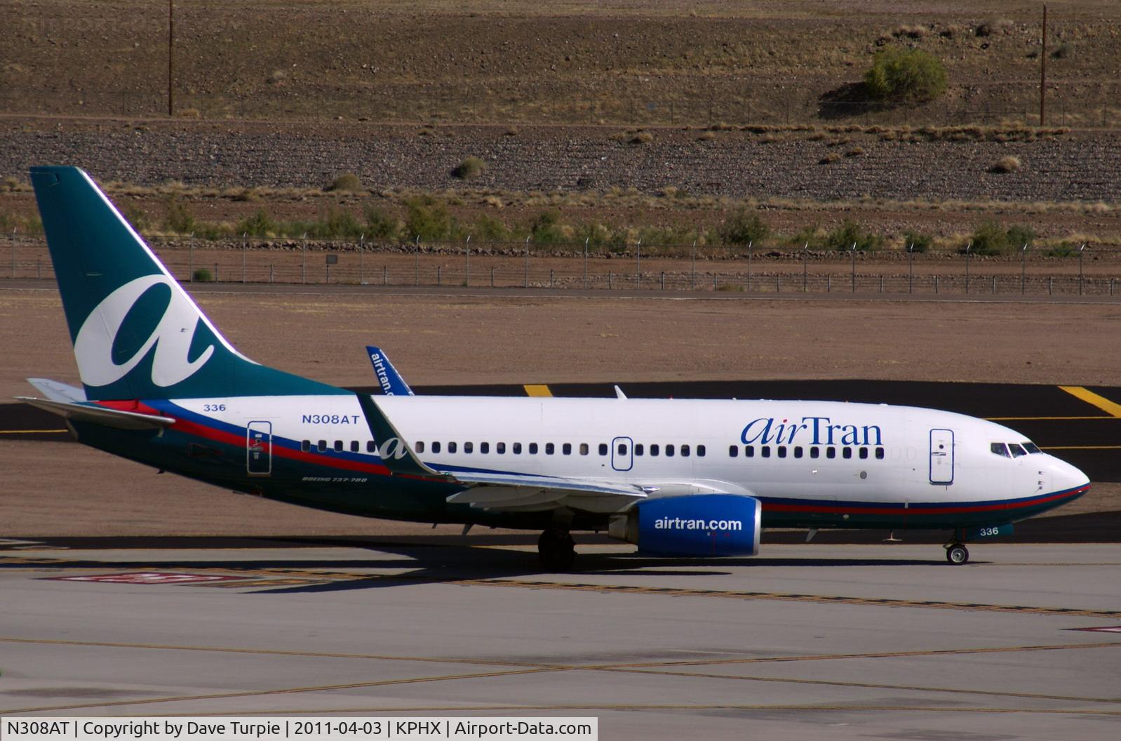 N308AT, 2006 Boeing 737-7BD C/N 35109, No comments.