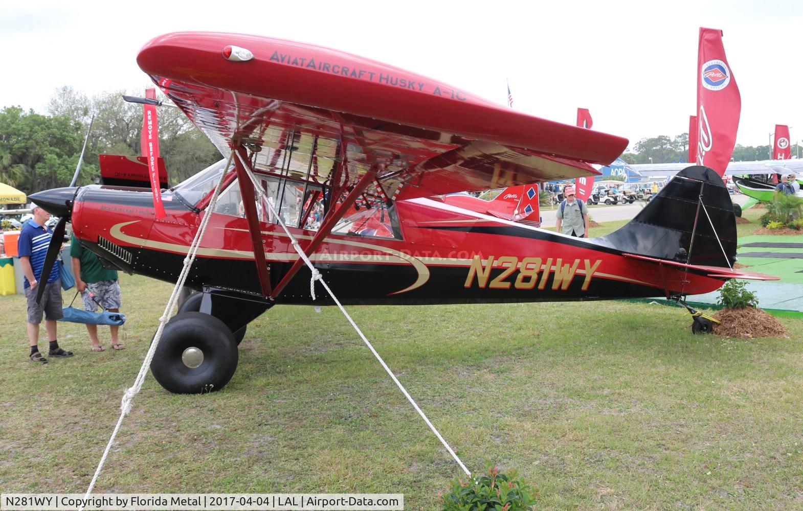 N281WY, 2017 Aviat A-1C-180 Husky Husky C/N 3281, A-1C-180
