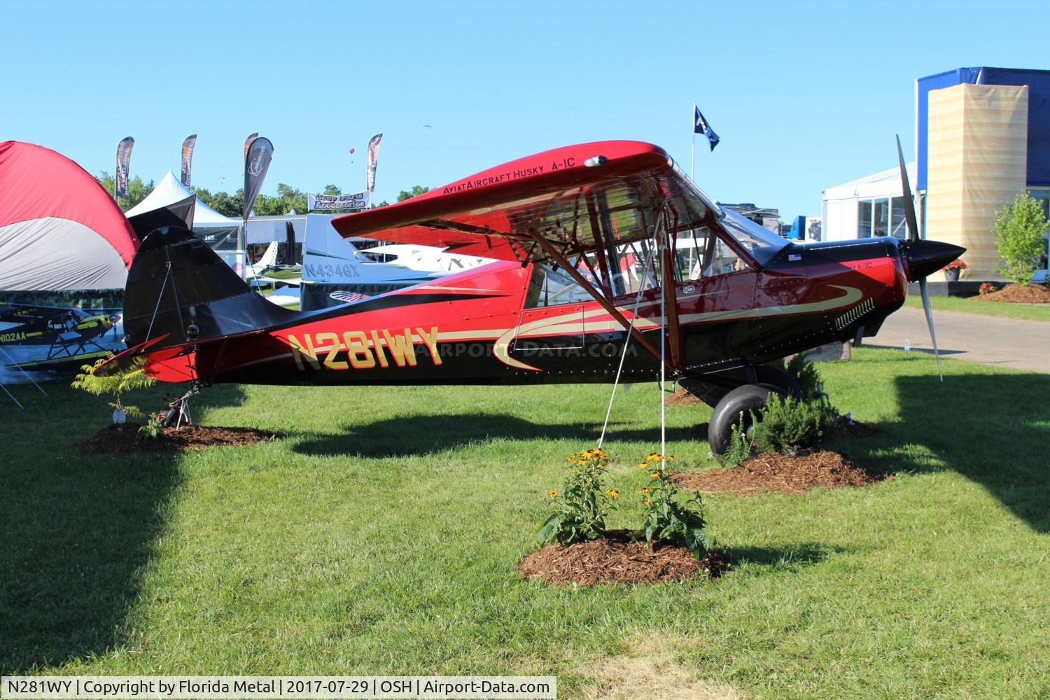N281WY, 2017 Aviat A-1C-180 Husky Husky C/N 3281, A-1C Husky