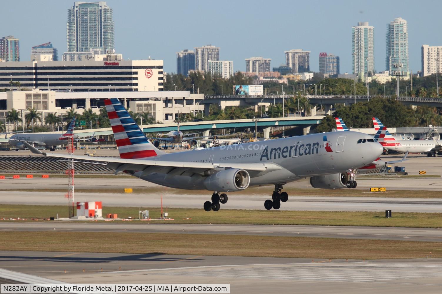 N282AY, 2009 Airbus A330-243 C/N 1069, American