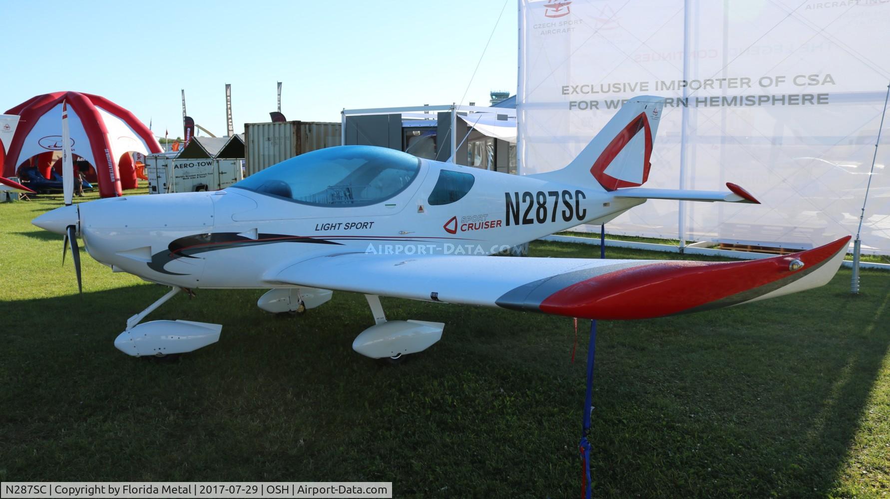 N287SC, 2017 CZAW SportCruiser C/N C0595, This registration used to be worn on a 727, how I wish I could have a picture of it instead.