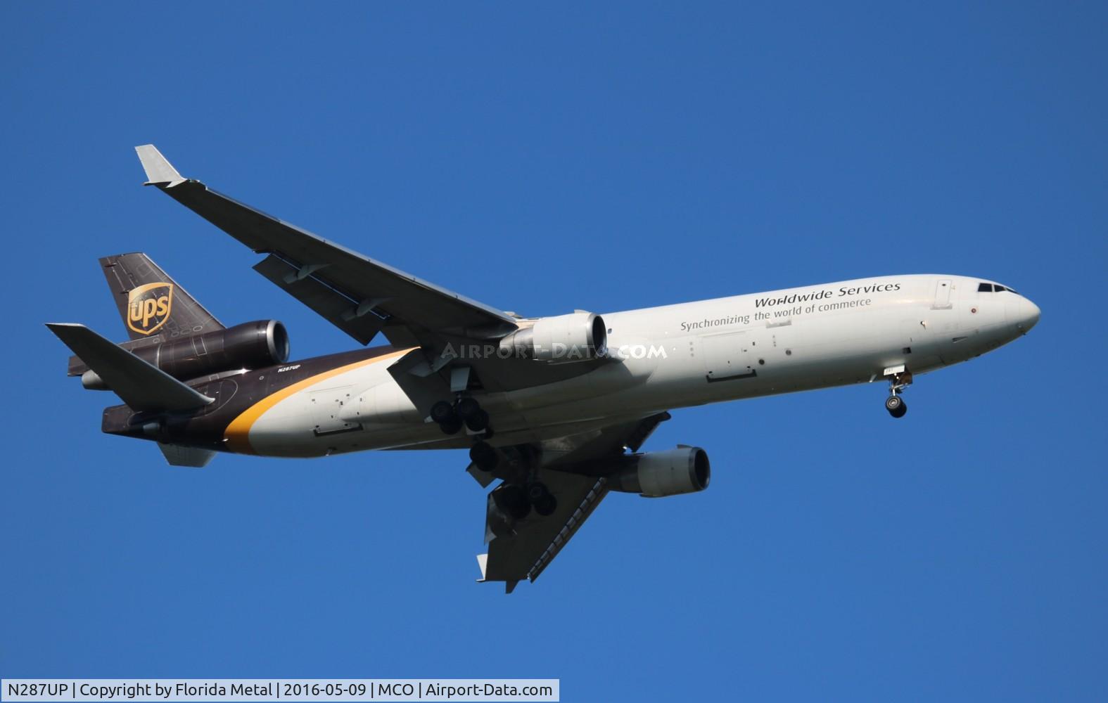 N287UP, 1994 McDonnell Douglas MD-11 C/N 48539, UPS MD-11
