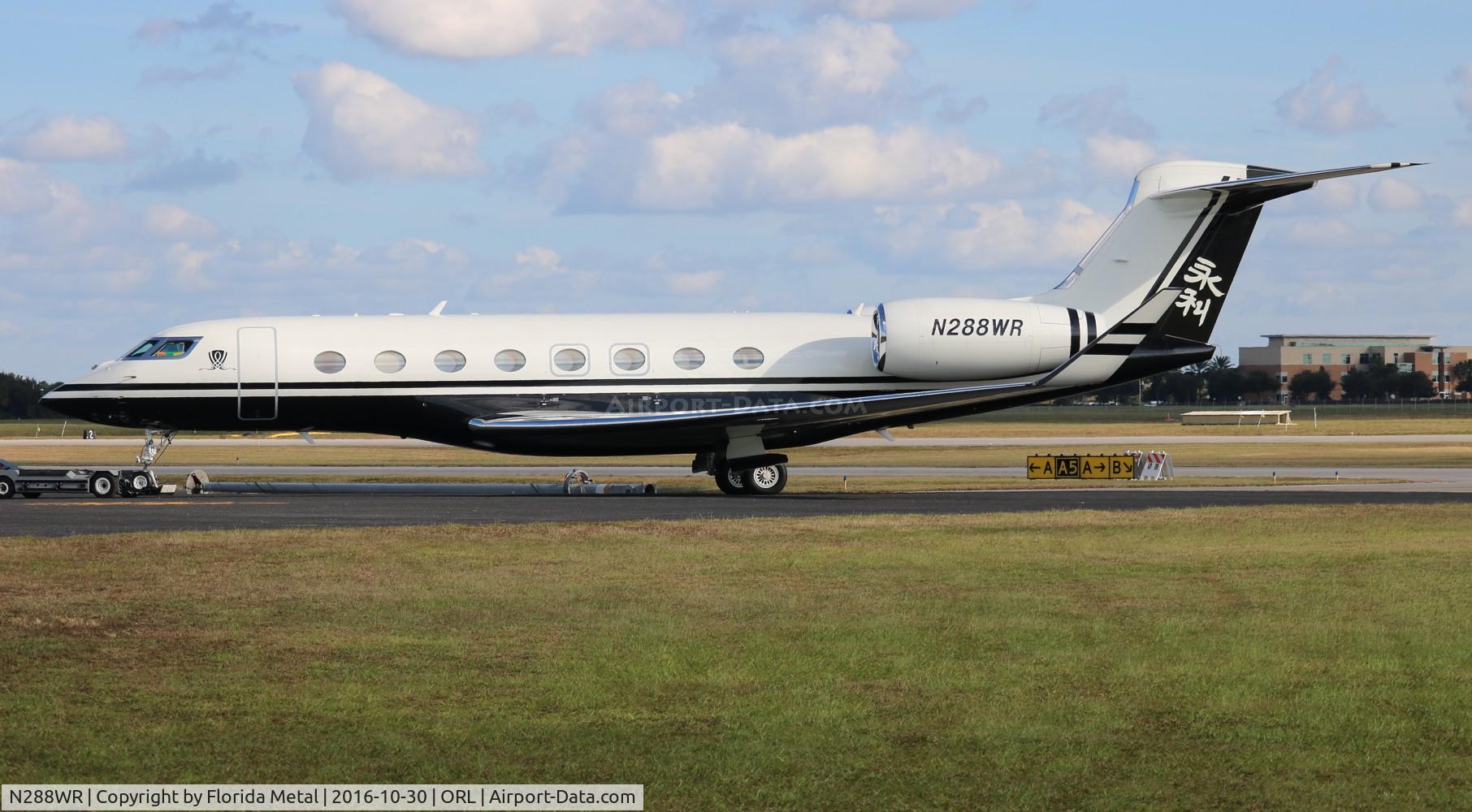 N288WR, 2011 Gulfstream Aerospace G650 (G-VI) C/N 6007, Wynn G650