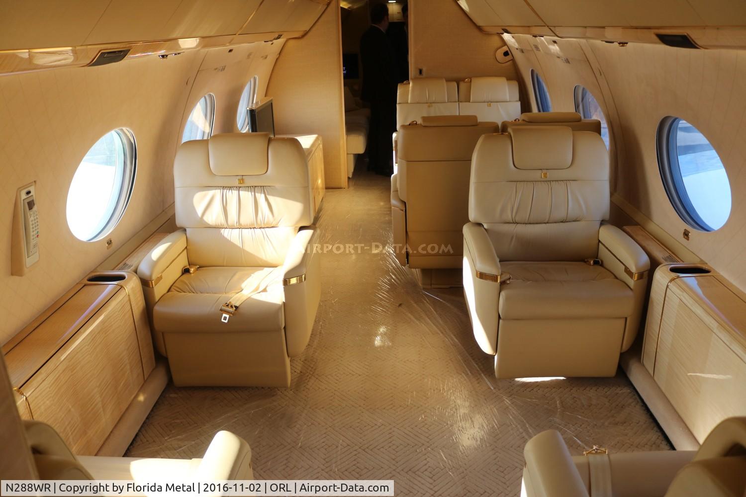N288WR, 2011 Gulfstream Aerospace G650 (G-VI) C/N 6007, Wynn G650