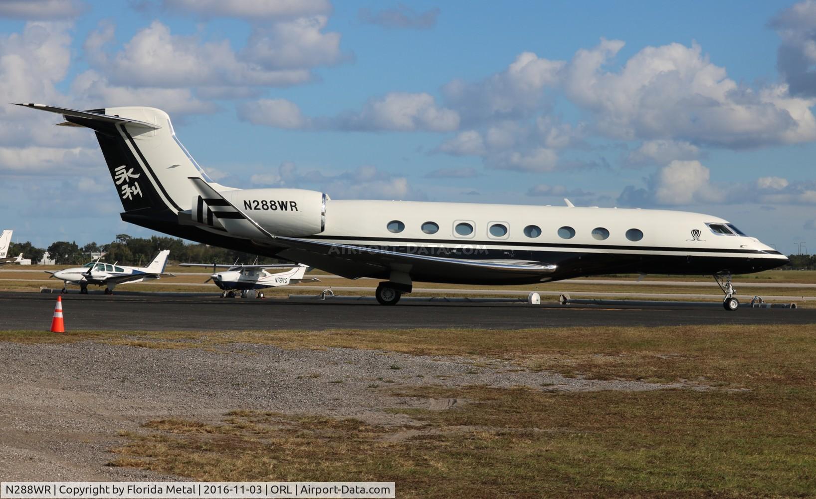 N288WR, 2011 Gulfstream Aerospace G650 (G-VI) C/N 6007, Wynn G650