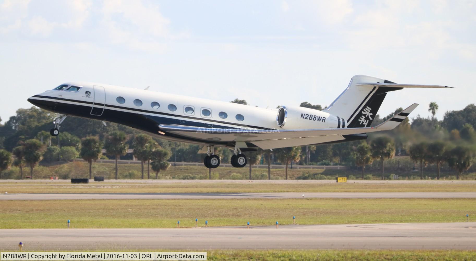 N288WR, 2011 Gulfstream Aerospace G650 (G-VI) C/N 6007, Wynn G650