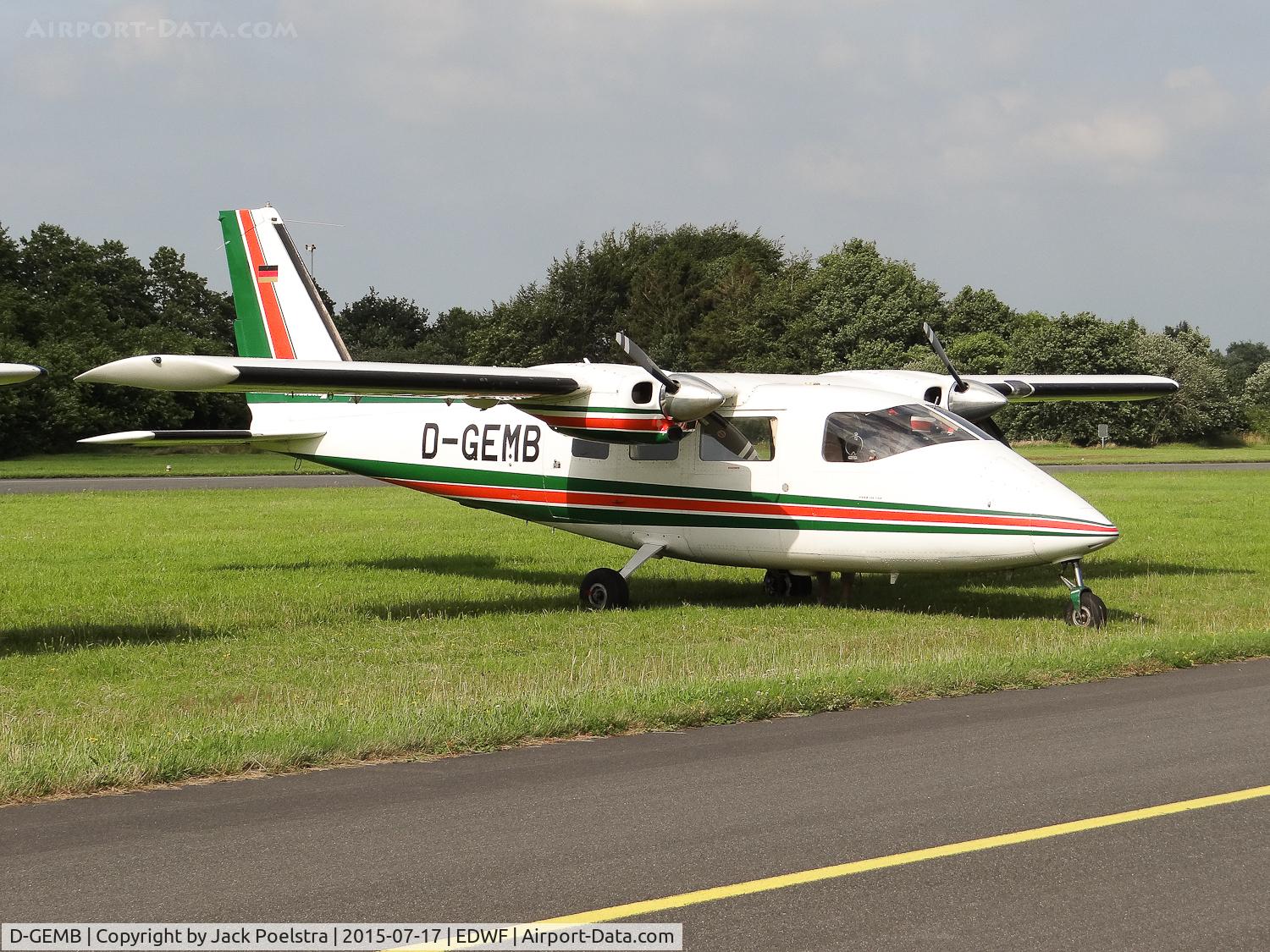 D-GEMB, Partenavia P-68B C/N 188, at Leer airport
