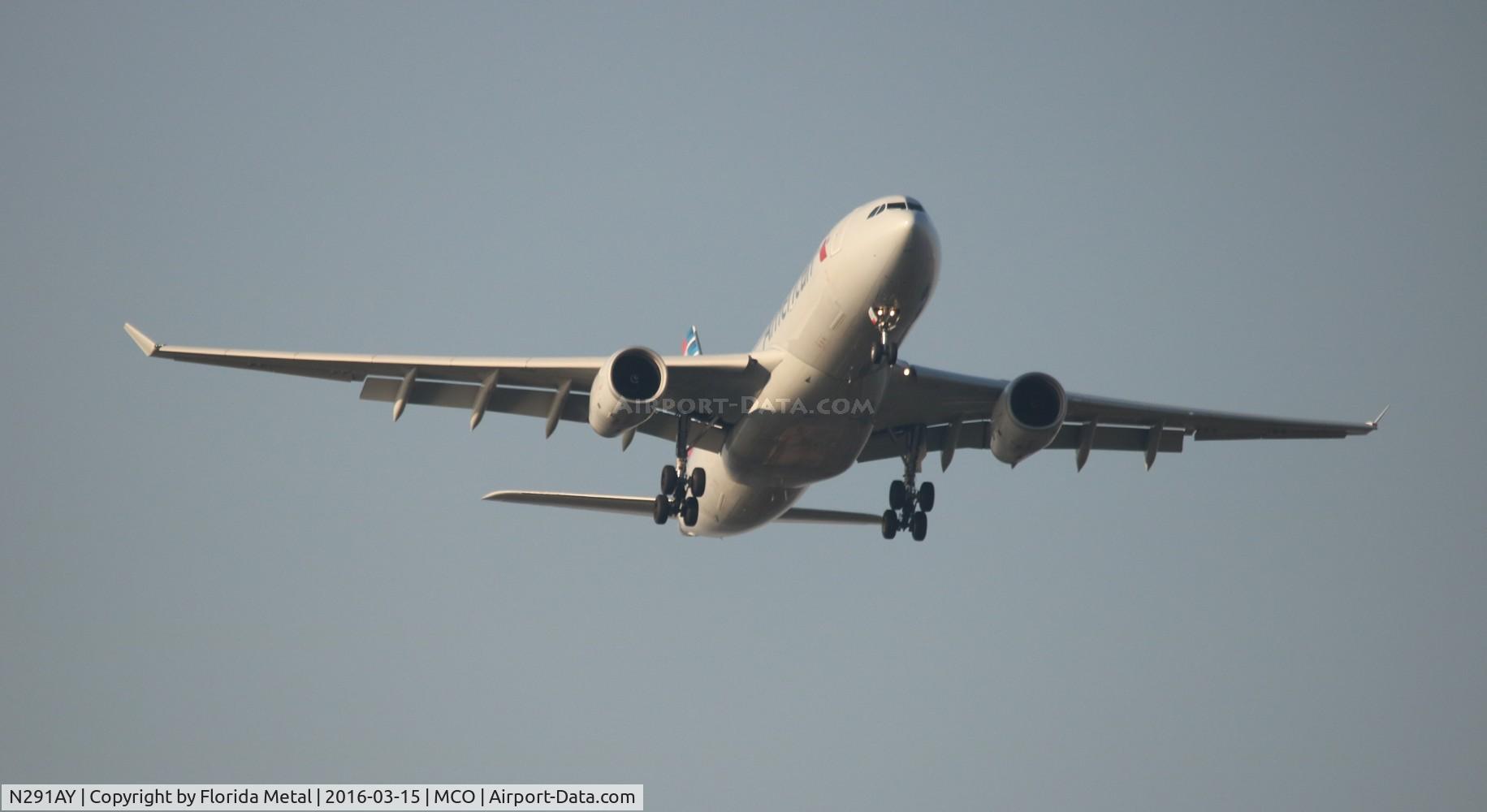 N291AY, 2014 Airbus A330-243 C/N 1502, American