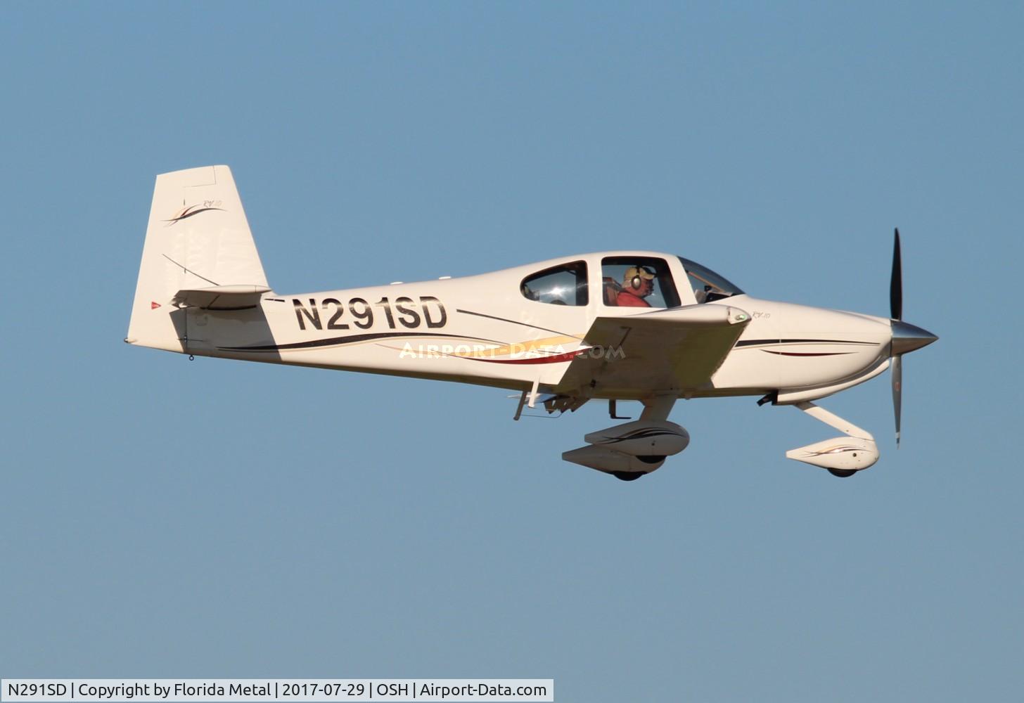 N291SD, 2008 Vans RV-10 C/N 40535, Vans RV-10