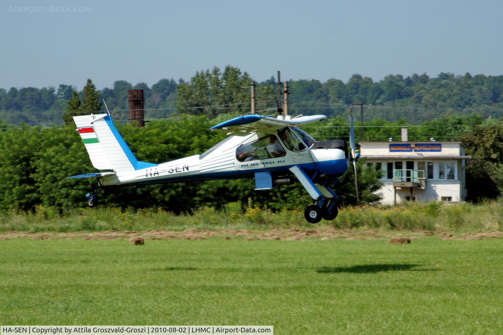 HA-SEN, 1988 PZL-Okecie PZL-104 Wilga 35A C/N 19880866, Miskolc Airport, Hungary