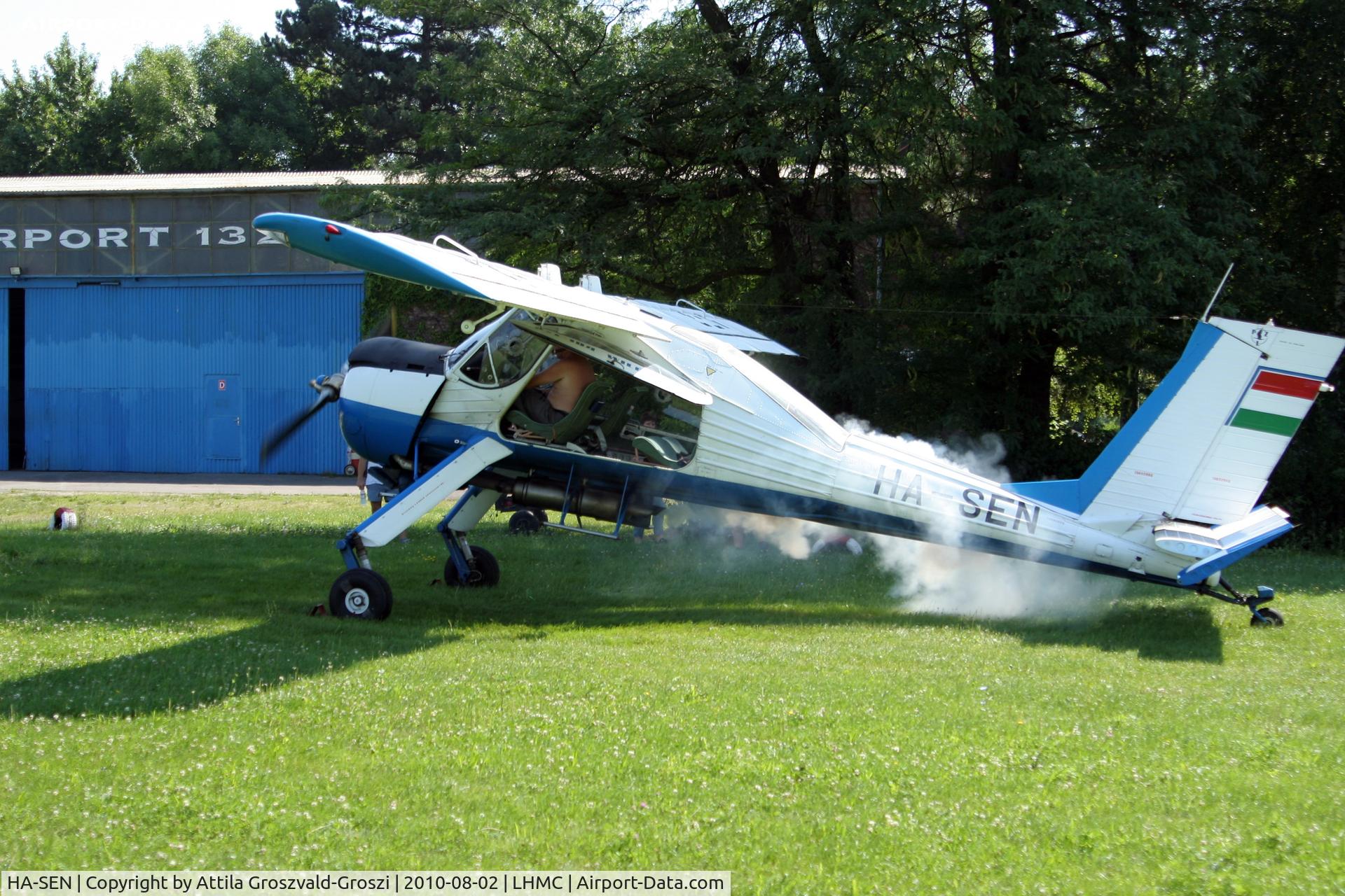 HA-SEN, 1988 PZL-Okecie PZL-104 Wilga 35A C/N 19880866, Miskolc Airport, Hungary